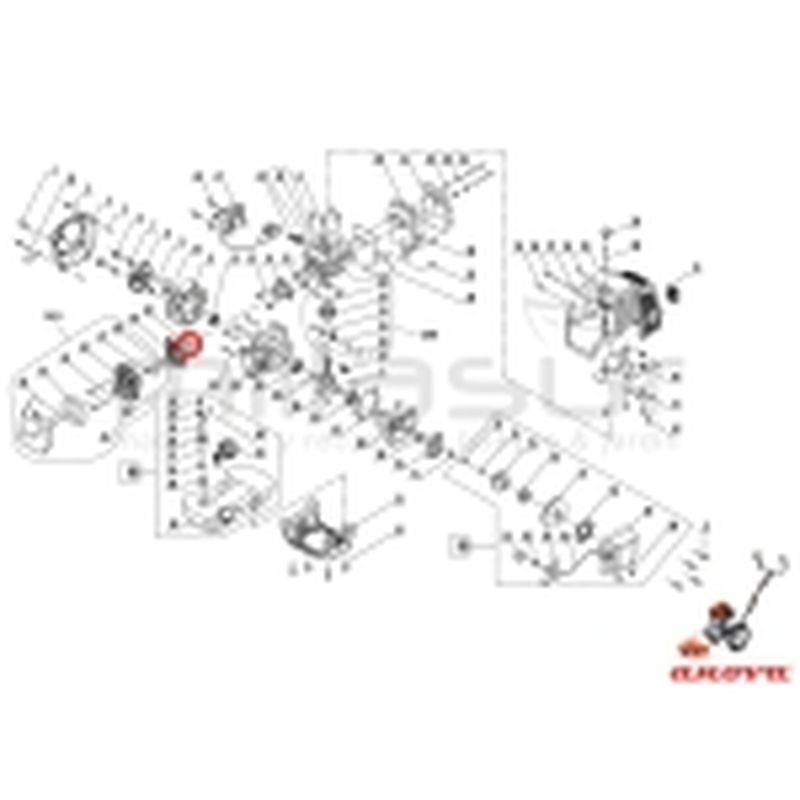JUNTA BRIDA - CARBURADOR D52R (50) - motoscamaralweb.com