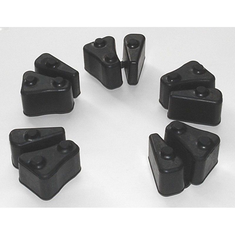 Silentblock de rueda trasera XL1000V Honda juego de 5 RWD-110 (Juego)-