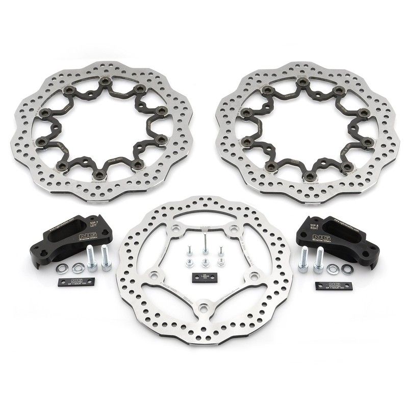 Kit de frenado completo NG BRAKES Oversize - T-Max 530 Axial - motoscamaralweb.com