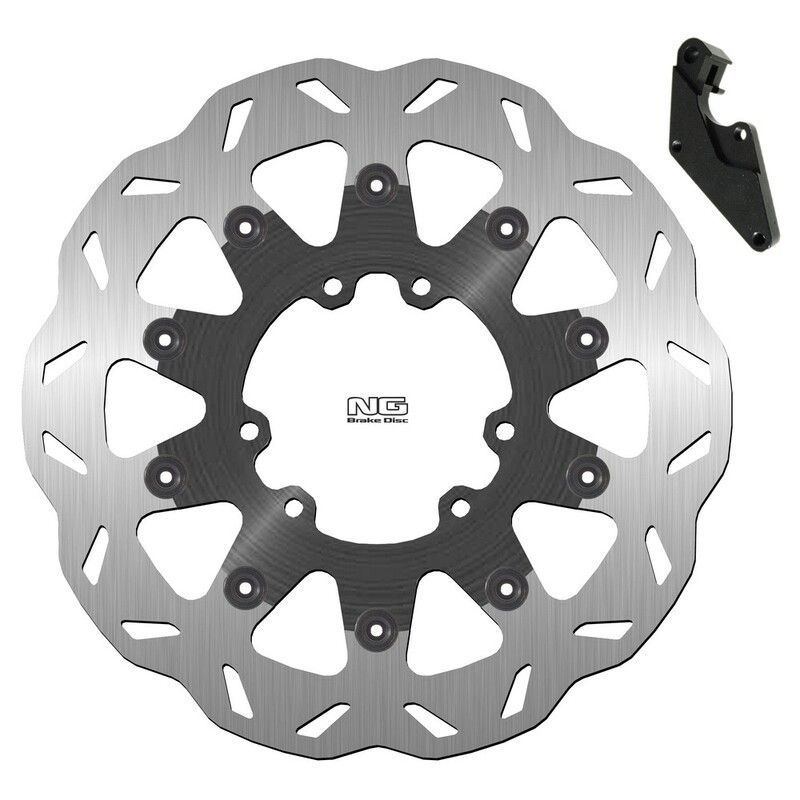 Kit disco de freno sobredimensionado NG BRAKES ondulado flotante - motoscamaralweb.com
