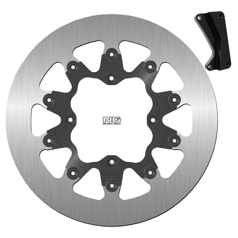 Kit disco de freno sobredimensionado NG BRAKES redondo flotante - motoscamaralweb.com