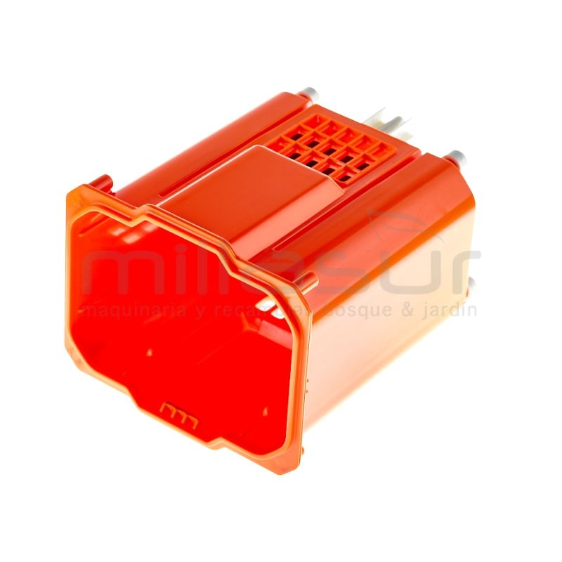 COMPARTIMENTO CONECTOR BATERIAS MOTOR CORTACESPED E58CC ( 21 + 22 + 23 + 24 + 25 + 26 +6) - motoscamaralweb.com