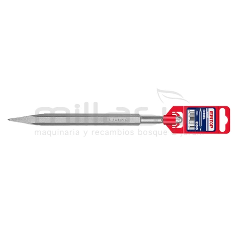 PUNTERO SDS MAX PARA MARTILLO EMTOP (18x400) - motoscamaralweb.com