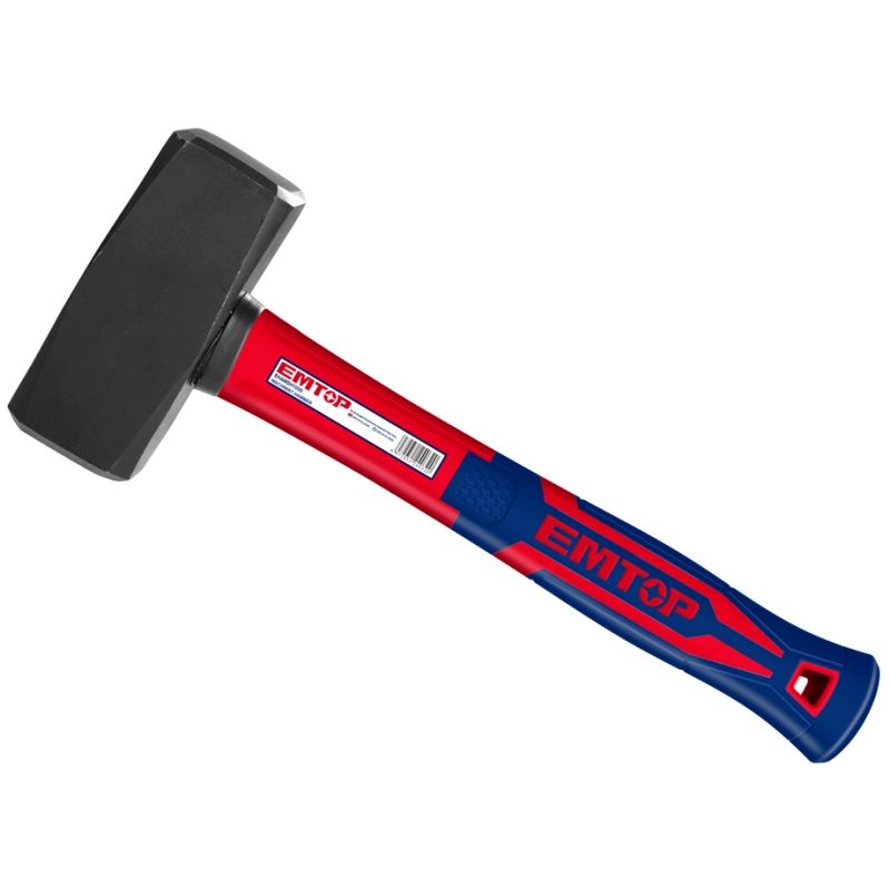 MARTILLO MAZA 1000g EMTOP (MANGO ACERO FORJADO) - motoscamaralweb.com