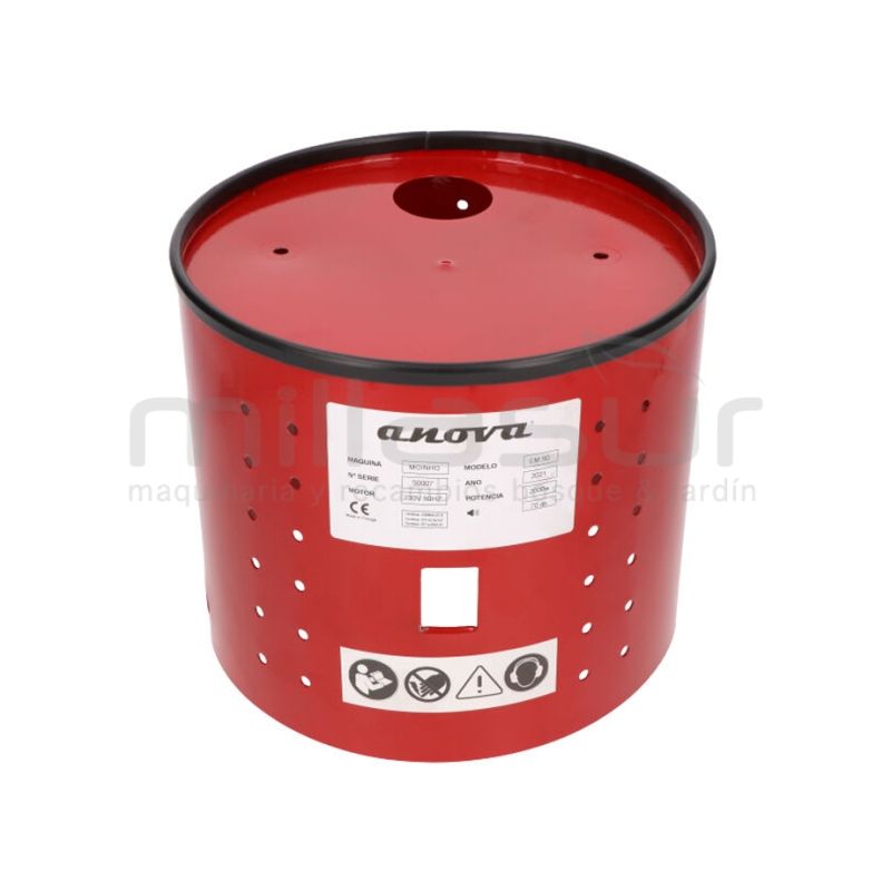 CARCASA MOTOR EM50 (MOD 2010) - motoscamaralweb.com