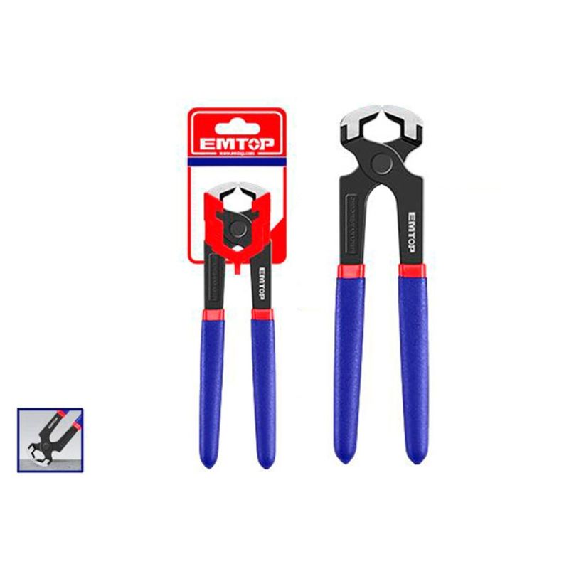 TENAZAS CARPINTERO 8 200MM Cr-V EMTOP - motoscamaralweb.com