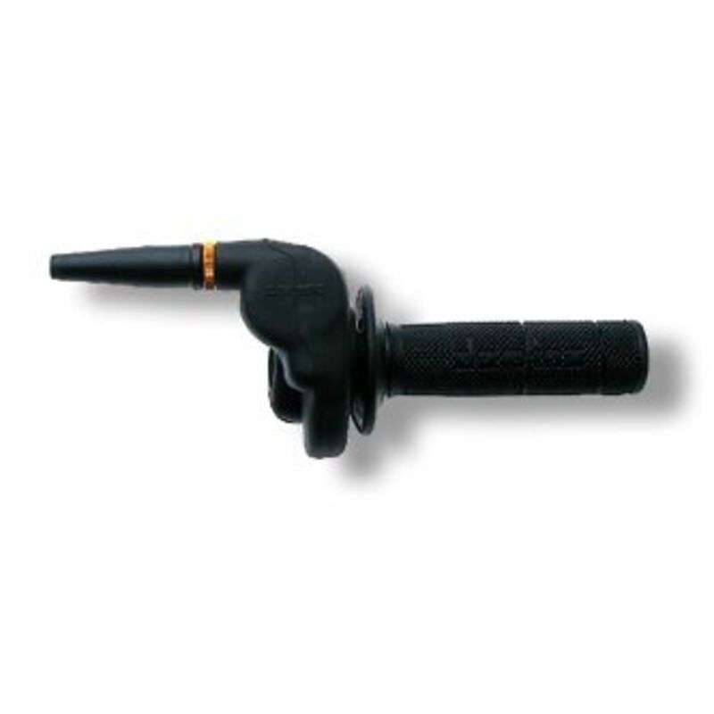 Acelerador DOMINO HR para 2T con goma protectora y puños - motoscamaralweb.com