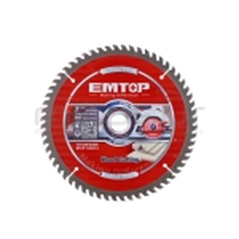 DISCO CORTE 60 DIENTES MADERA SIERRA CIRCULAR 185MM EMTOP - motoscamaralweb.com