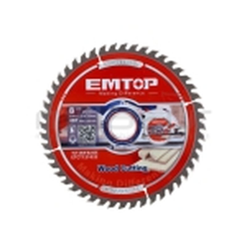 DISCO CORTE 48 DIENTES MADERA INGLETADORA 210MM EMTOP - motoscamaralweb.com