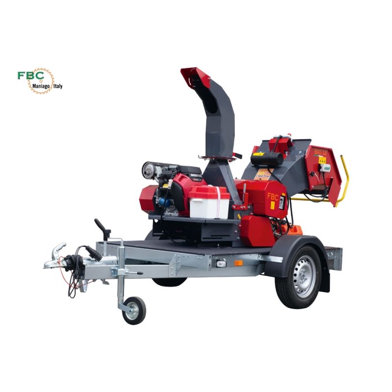 BIOTRITURADORA FBC REMOLQUE MUNICIPAL - MOTOR HONDA-ANTIESTRÉS - 10CM - motoscamaralweb.com
