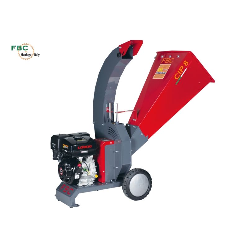 BIOTRITURADOR FBC MOTOR LONCIN G390F 13HP - 8CM - motoscamaralweb.com