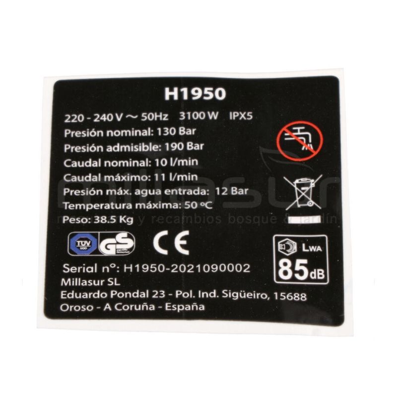 PEGATINA DATOS TECNICOS H1950 (37) - motoscamaralweb.com