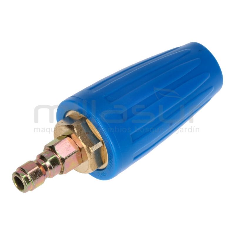 BOQUILLA TURBO LATON 4000PSI HIDROLIMPIADORA PRESION 1/4 (040) - motoscamaralweb.com