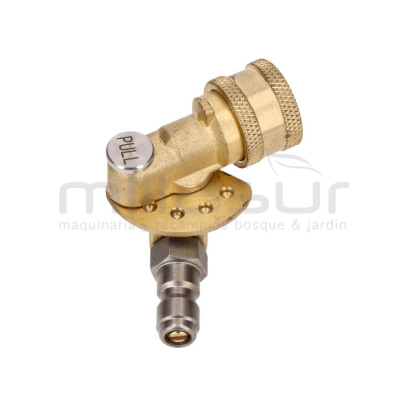 SOPORTE BOQUILLA ORIENTABLE 120º CON ENCHUFE RÁPIDO - motoscamaralweb.com