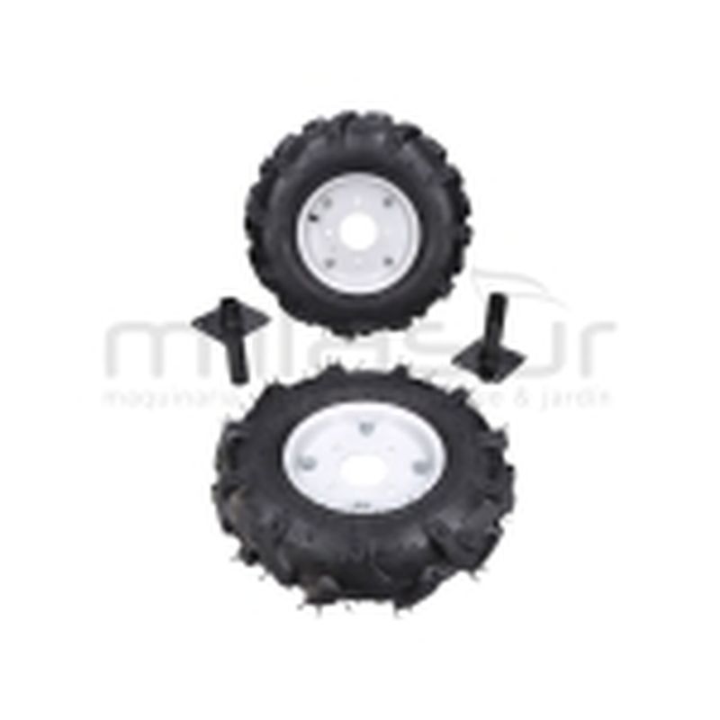 JUEGO RUEDAS COMPLETO 4.00-8 MC509 - AMBOS LADOS - motoscamaralweb.com