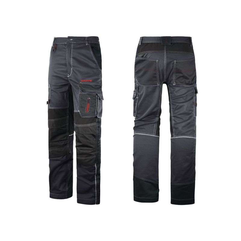 PANTALON TALLER GRIS Y NEGRO ANOVA TALLA 40 M - motoscamaralweb.com