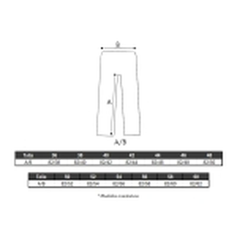 PANTALON TALLER GRIS Y NEGRO ANOVA TALLA 48 XL - motoscamaralweb.com