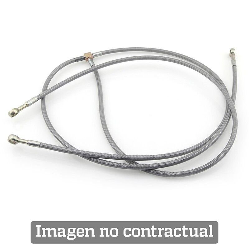 Latiguillo de freno de Acero Inoxidable trenzado 1320mm (HOFSM132) - motoscamaralweb.com