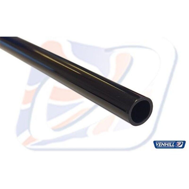 Protector rígido de latiguillo de freno 1m Venhill negro- motoscamaral