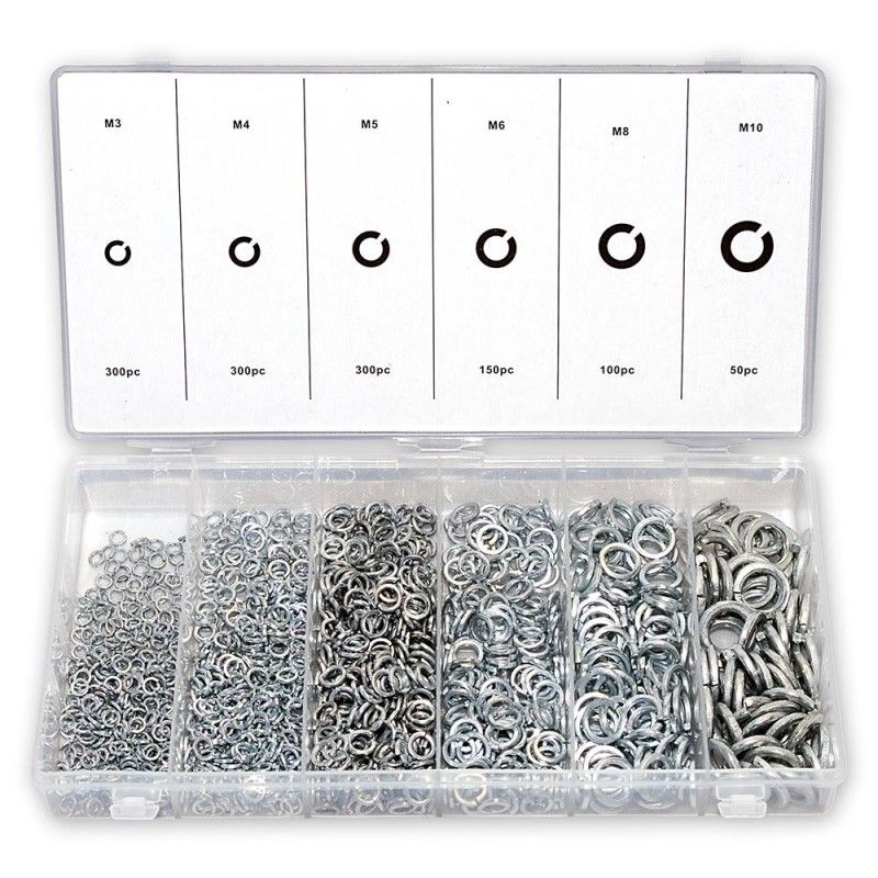 SURTIDO ARANDELAS METRICAS 1200 PZ UNIVERSAL- motoscamaralweb.com