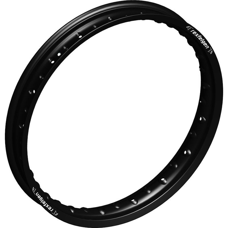 Llanta delantera RFX 21x1.60x36 . negra. para rueda completa - motoscamaralweb.com