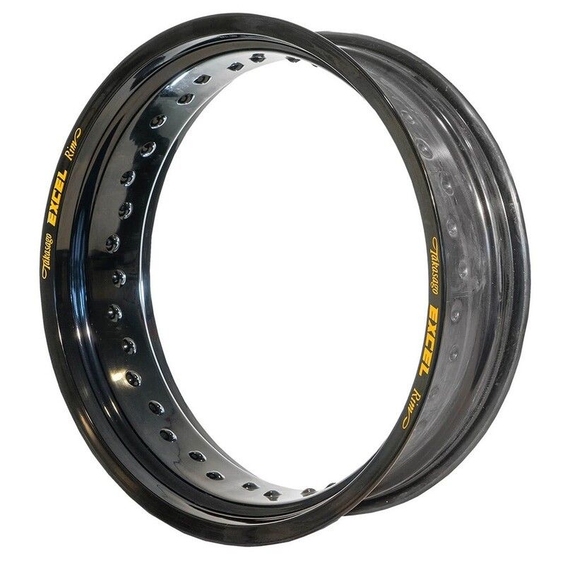 Aro de llanta Excel negro 3 19x1.85 36/3 - motoscamaralweb.com