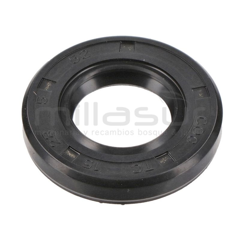 RETÉN LADO EMBRAGUE 15X28X5 MG262 (A61) - motoscamaralweb.com