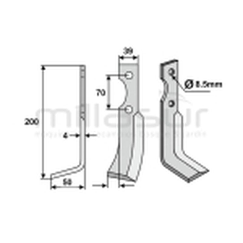 CUCHILLAS IZQUIERDA - motoscamaralweb.com