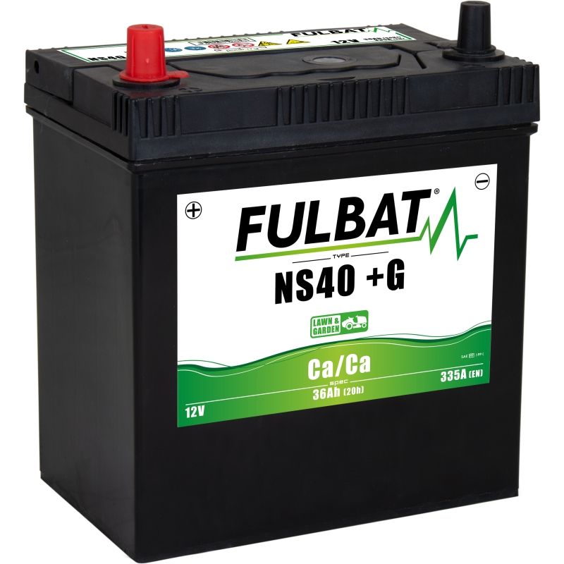 BATERIA CALCIO (CA/CA) NS40 SIN MANTEN. 36AH ( 195 x 126 x 221 ) +IZQ. - motoscamaralweb.com