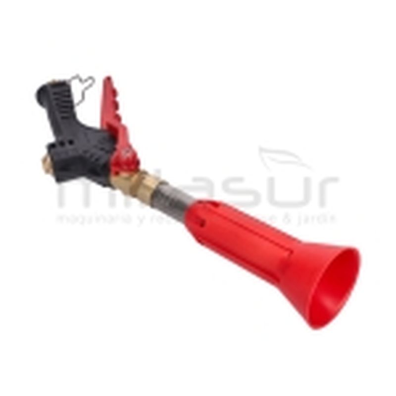 PISTOLA TURBO REGULABLE CON RACOR GIRATORIO - 50BAR MAX. - motoscamaralweb.com