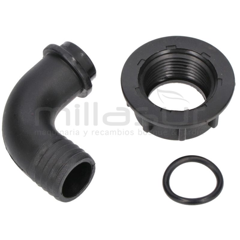 CODO ENTRADA CURVO BOMBA P100-187(49 -51) - motoscamaralweb.com