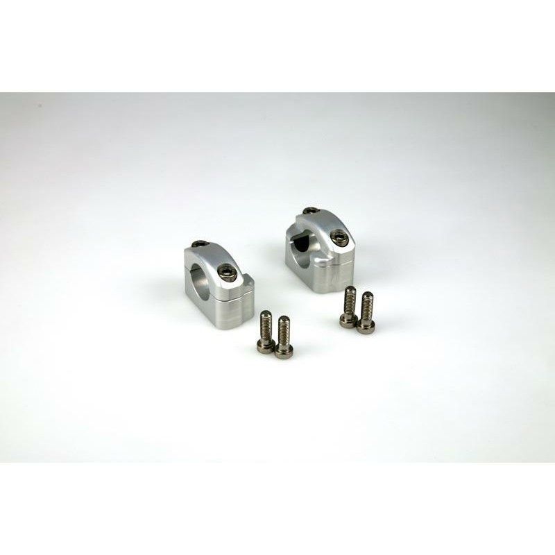 Torretas de manillar X-Bar. plata LSL 127KX25SI - motoscamaralweb.com