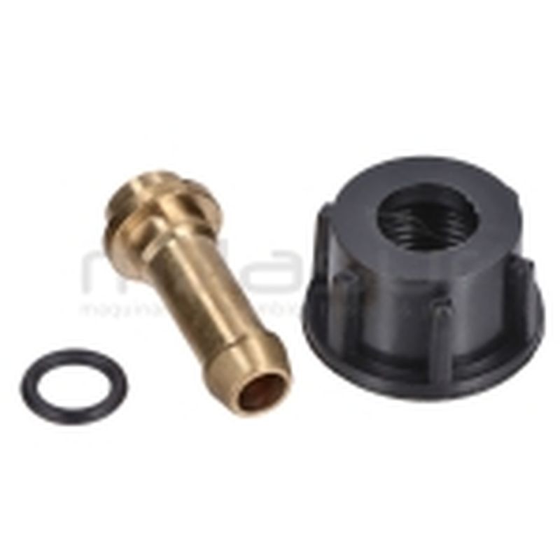 RACOR CON TUERCA Y JUNTA SALIDA P100-187 8.5mm - motoscamaralweb.com