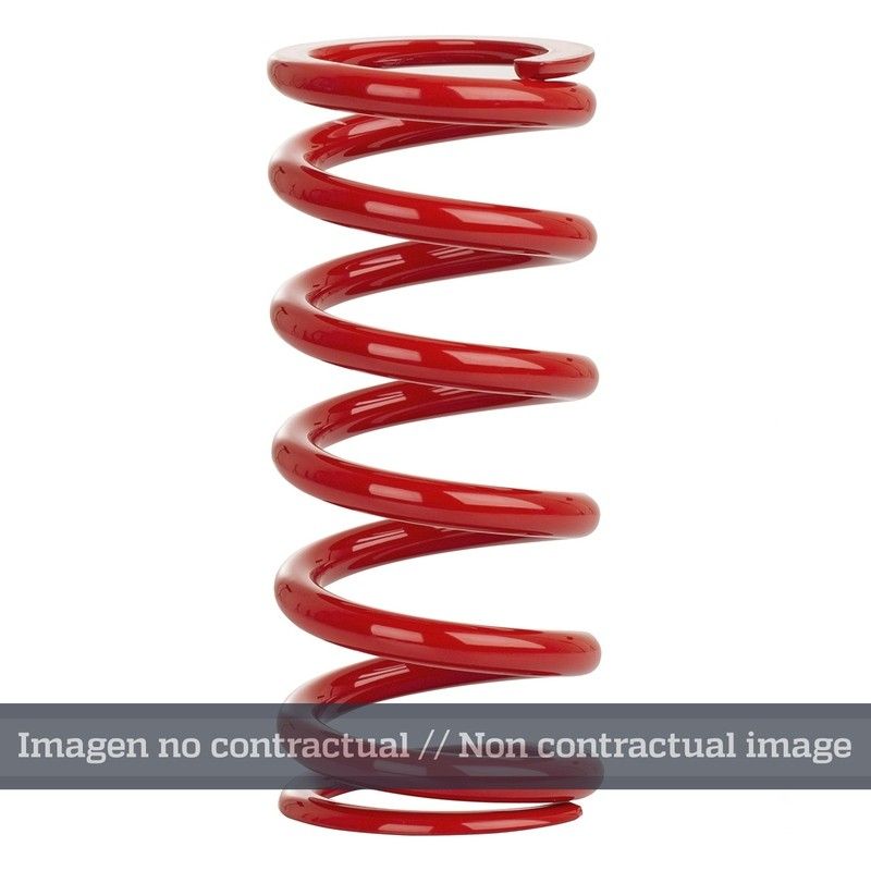 Muelle de amortiguador trasero YSS progresivo rojo 46-105-190-160- mot