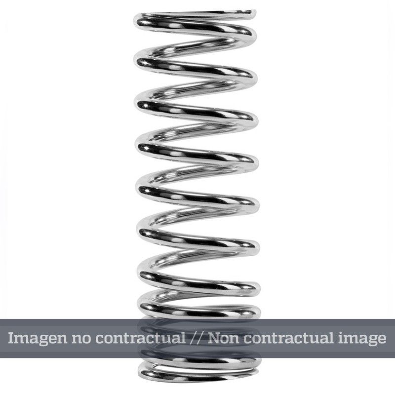 Muelle de amortiguador trasero YSS progresivo cromado 46-45-60-140- mo