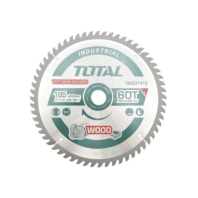 DISCO CORTE 60 DIENTES MADERA SIERRA CIRCULAR 185MM - 20MM - motoscamaralweb.com