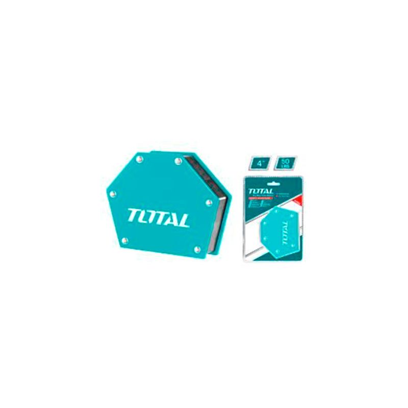 SOPORTE MAGNETICO PARA SOLDAR (DIFERENTES ANGULOS - 178x90x17.2 mm) TOTAL - motoscamaralweb.com