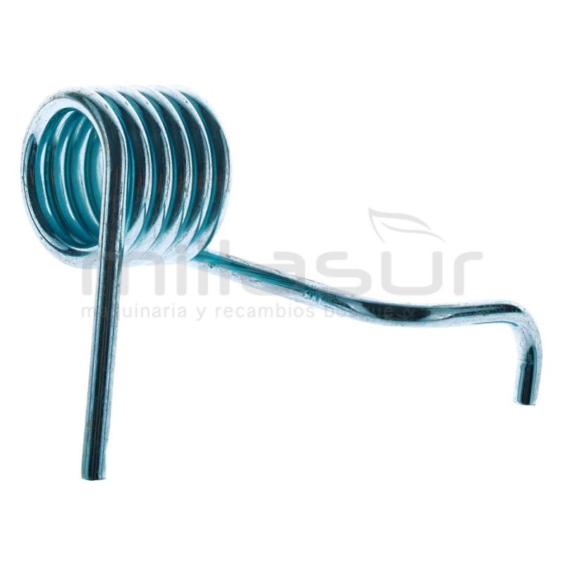 MUELLE IZQUIERDO DEVOLUCION ALTURA DE CORTE TRACTOR TC92. TC102 ( 06 04 ) - motoscamaralweb.com