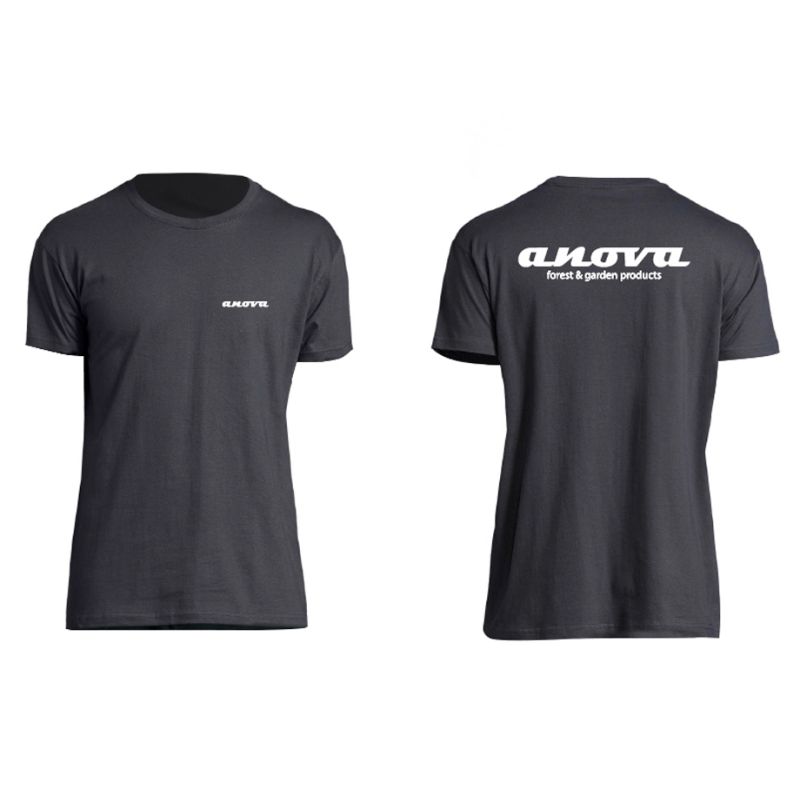 CAMISETA GRIS ANOVA - TALLA XL - motoscamaralweb.com