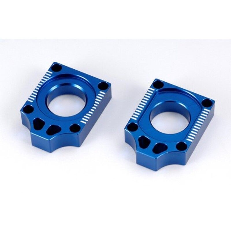 Tensores de eje trasero Yamaha azul V PARTS - motoscamaralweb.com