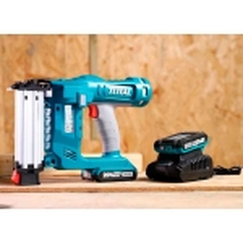 CLAVADORA BATERIA TOTAL 20V P20S (CON 2 BATERIAS 2Ah. CARGADOR. MALETIN) - motoscamaralweb.com