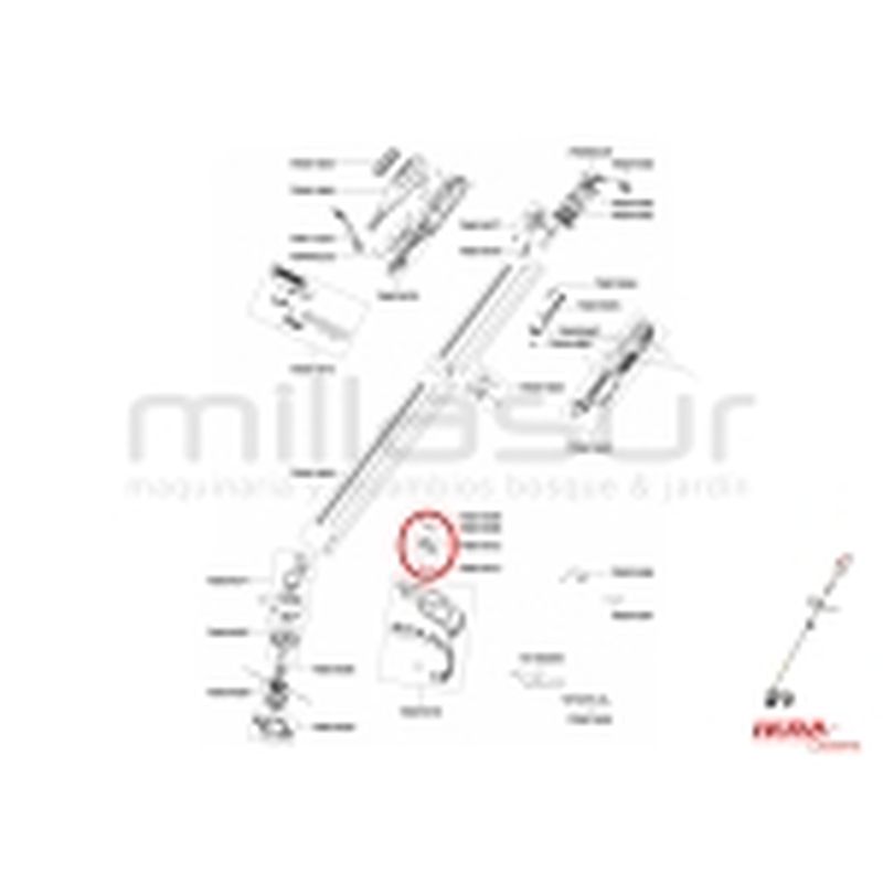 ANCLAJE COMPLETO PROTECTOR NYLON TE1000 (1672+73+98+99) - motoscamaralweb.com