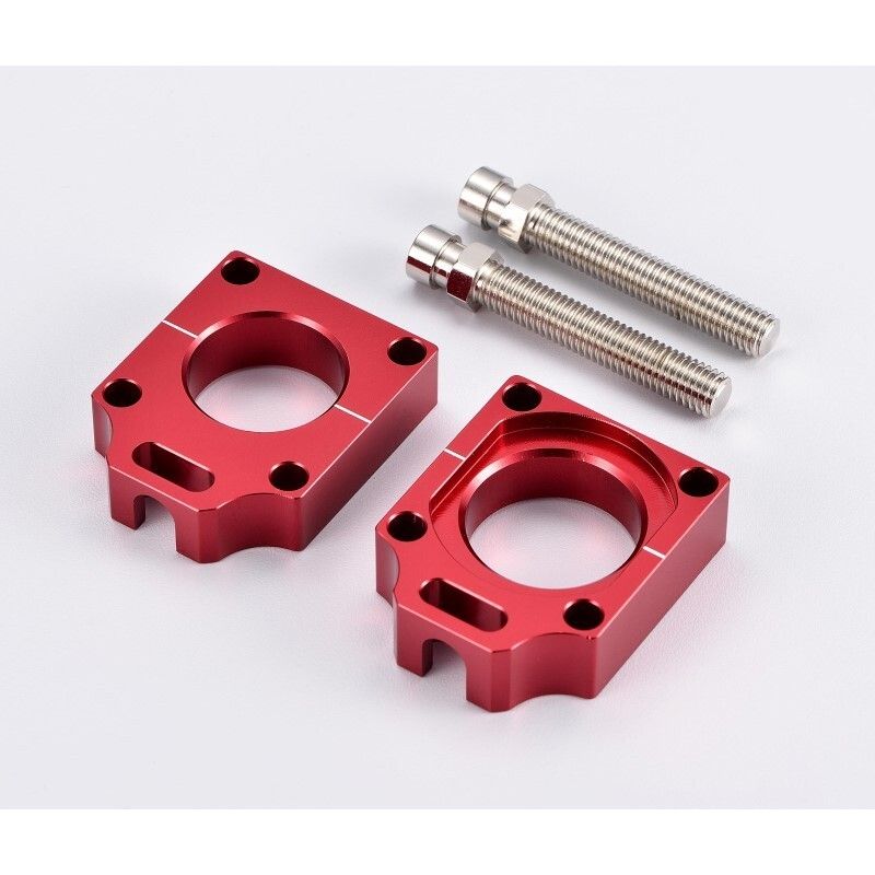 Tensores de eje trasero Honda rojo V PARTS - motoscamaralweb.com