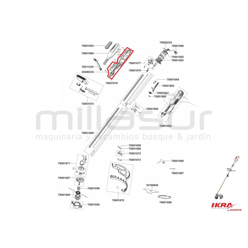 TAPA SUPERIOR MOTOR TE1000 (1678) - motoscamaralweb.com