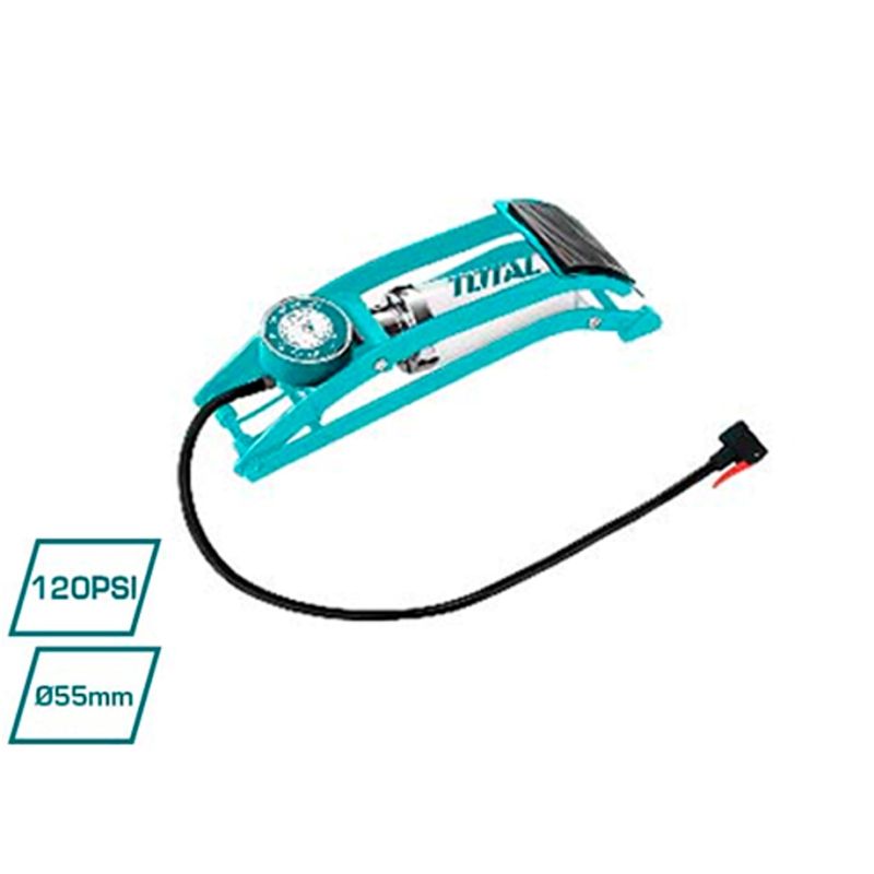 BOMBA AIRE DE PEDAL - TOTAL - motoscamaralweb.com