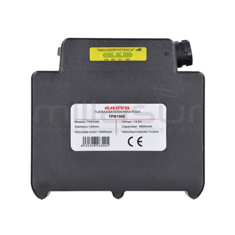 BATERÍA TIJERA PODA - motoscamaralweb.com