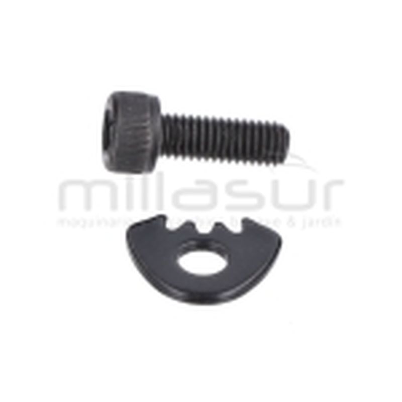 TORNILLO + ARANDELA CORONA FIJACION CUCHILLAS TPB2507 (7+8) - motoscamaralweb.com
