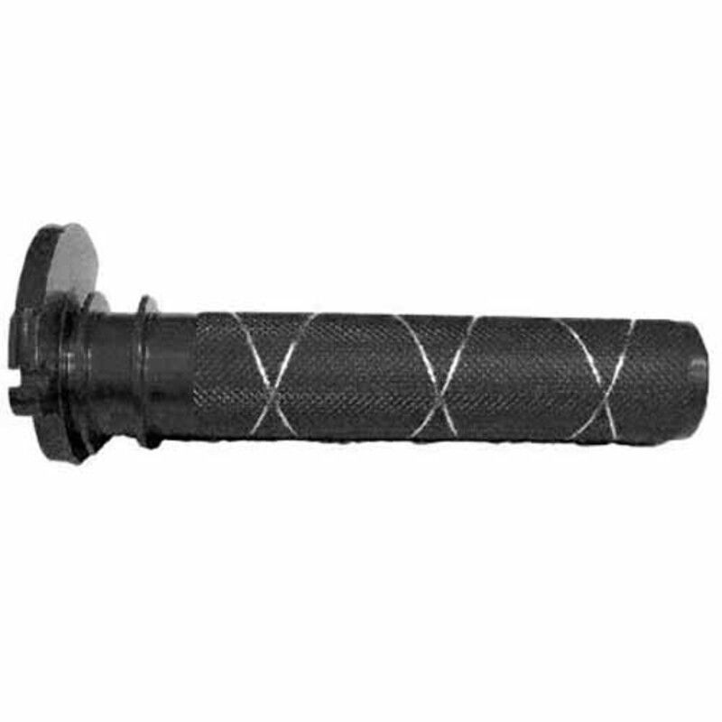 Caña de acelerador aluminio ART negro- motoscamaralweb.com