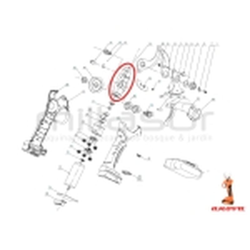 SOPORTE CUCHILLA TPB3003 (11)TPB4501 - motoscamaralweb.com