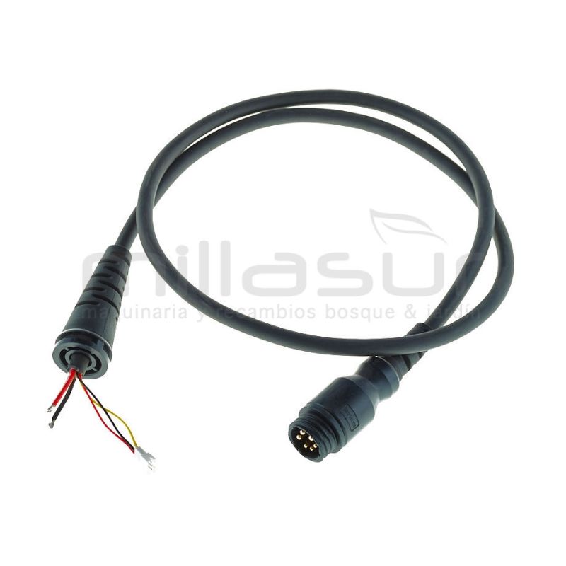 CABLE 1.1M CON 1 CONECTOR ROSCA TIJERA TPB4506 - motoscamaralweb.com